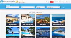 Desktop Screenshot of bodrumkiralikevler.com